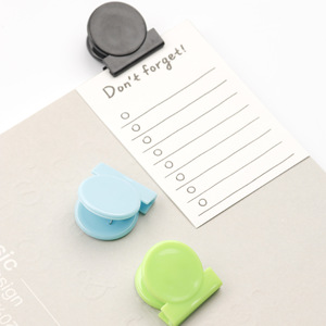 Morsetto tondo in plastica <span class=keywords><strong>Cindy</strong></span> per alimenti in plastica colorata per sigillare il Logo personalizzato per documenti per ufficio morsetti per alimenti Clip per carta - Product Image 3