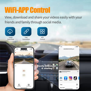 Maustor กล้อ<span class=keywords><strong>ง</strong></span>4K ADAS BSD GPS Mirror Review รุ่น WIFI G-Sensor โหมดการจอดรถการตรวจจับการเคลื่อนไหวกล้อง DVR รถ dashcam - Product Image 4