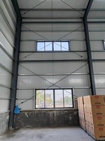 Unités de stockage libre de conception moderne à faible coût Bâtiments de stockage préfabriqués à structure métallique Bâtiment d'entrepôt léger