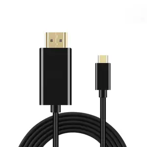 Cable USB tipo C a HDMI, 1080P, 4K, entrega directa de fábrica