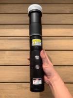 Nouvel allumeur laser portatif 240W, focalisation réglable, portée de 20 m, laser rouge de guidage, répulsif antiparasitaire, outil de dissuasion des animaux