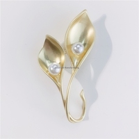 Broche en métal découpée au laser sur mesure avec logo 3D en relief, en acier inoxydable de qualité bijoux, pour hijab et foulard, vente en gros sous marque privée