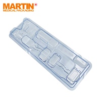 Blister médical thermoformé Kit de procédure personnalisé emballage d'instruments chirurgicaux plateau de thermoformage médical