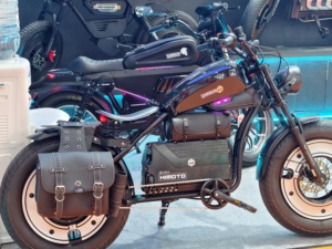 Motocicleta Eléctrica Feiwo Hl Personalizada de 3000w, Impermeable, con Batería de Iones de Litio, Alcance de 120 km, Velocidad de 80 km/h, Motor de Alta Potencia - Product Image 5