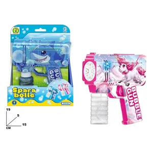 Pistola de burbujas con luces de 19 cm para niños, para jugar al aire libre - Product Image 1