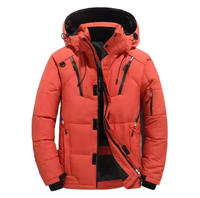 Veste matelassée à capuche pour homme, longue, décontractée, isolante thermiquement, pour l'hiver, idéale pour les sports de plein air, chaude et tendance, en promotion