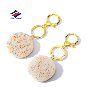 龙之宇20年定制成型聚氯乙烯钥匙扣制造商印刷软聚氯乙烯钥匙扣钥匙圈2D平板公司身份钥匙标签 - Product Image 1