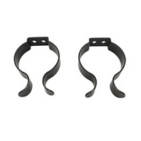 Support d'installation en acier inoxydable, pince en forme de U, siège à ressort, pince métallique, pince robuste, pince pour câble