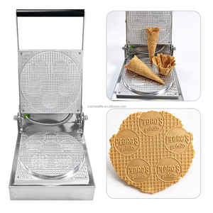 Macchina per Coni Waffle Personalizzabili 1300W Digitale 110V/220V per Gelaterie - Product Image 4
