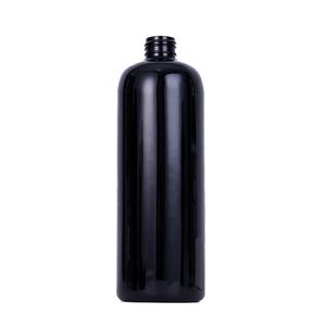 Bouteille de lotion en plastique avec bouchon à disque de 300 ml, ambre, noir, blanc, rechargeable, pour shampoing, gel douche, huile, bouteilles en PET, conteneur de stockage cosmétique - Product Image 4