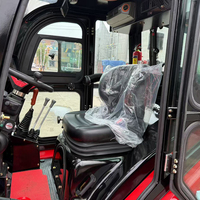 Chariot élévateur tout-terrain Olinman, diesel, norme Euro-5, 4 tonnes, mât à trois étages, transmission intégrale, CE