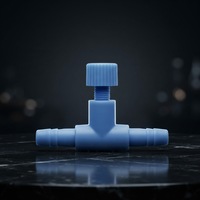 Vanne de régulation d'air réglable en T LEECOM, accessoire de pompe à air pour aquarium en plastique pour aquarium, vente en gros