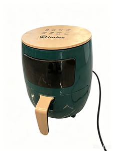 Qiudes Air Fryer 3.1-4.0L Electric Digital Square Plastic Household Multifunctional <b>PTFE</b> Non-Stick Detachable Handle Class - Product Image 1