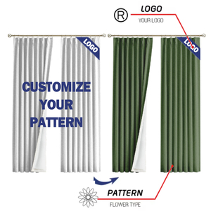 Tenda jacquard <span class=keywords><strong>blu</strong></span> scuro di lusso per <span class=keywords><strong>soggiorno</strong></span> di lusso <span class=keywords><strong>blu</strong></span> scuro tenda Jacquard per <span class=keywords><strong>soggiorno</strong></span> - Product Image 6