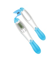 Dây Nhảy Điều Chỉnh Được Bộ Dây Nhảy Pvc Nặng Cán Dài Tập Gym Thể Dục