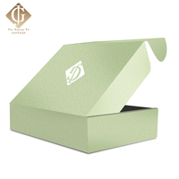 Enveloppes d'emballage en papier personnalisées boîtes de kit de soins de la peau cosmétique boîte d'emballage d'expédition ondulée imprimée avec insertion