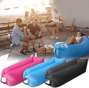 Portable Outdoor Summer Portable and Fashion <b>Inflatable</b> Air Lounge Lazy <b>Sofa</b> Beach Chair - Product Image 2