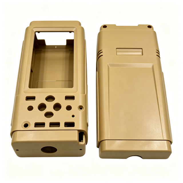 Custom Injection Molded Plastic Enclosure, OEM Handheld / DIN Rail / Electronic Junction Box Custom Size & Openings