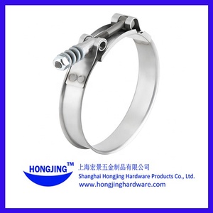 Hongjing cao đánh bóng bền t Bolt Ống kẹp thép không gỉ t Bolt kẹp SS201 SS304 mùa xuân nạp ống Ống Clip - Product Image 6