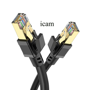 Câble Ethernet Cat6 HD 12M, 8 lignes, câble Internet haute vitesse, câble LAN Egyglods Icam Allemagne, adapté aux ordinateurs portables, routeurs, téléviseurs - Product Image 1