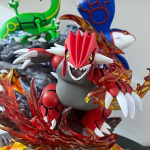 Trois figurines légendaires <span class=keywords><strong>Pokémon</strong></span> Rayquaza Groudon Kyogre, modèle idéal pour les collectionneurs et les fans de figurines <span class=keywords><strong>Pokémon</strong></span> pour la décoration de bureau - Product Image 6