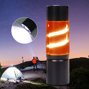 Mini LED Bright and Colorful Flashlight Portable and Multifunctional Outdoor Lighting USB Charging Atmosphere Camping <b>Light</b> - Product Image 5