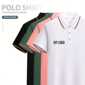 Camisetas Polo de Hombre de Tela Suave de Algodón y Poliéster, Logotipo Personalizado en Camisetas Polo - Product Image 1