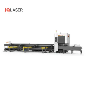 Diskon mesin pemotong tabung aluminium, profil sinar H presisi tinggi dan pemotong pipa lazer fiber laser