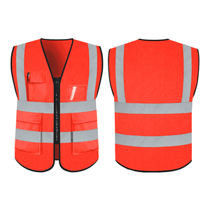 سترة عاكسة ذات رؤية عالية ، سترة عاكسة متعددة الجيوب - Product Image 4
