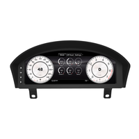 MrGauge 12.3 Inch LCD Digital Dashboard Instrument Cluster untuk Land Rover Defender 2012-2016 Panel Speedometer Tachometer