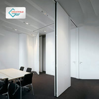 Aluminum Removable Partition Wall for Office Gym Modern Economical Operable Sliding Wall Foldable Movable Office Partition