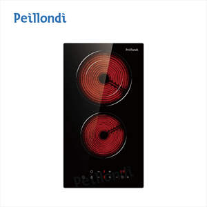 <span class=keywords><strong>Plaque</strong></span> <span class=keywords><strong>de</strong></span> <span class=keywords><strong>cuisson</strong></span> en céramique à double anneau Cuisinière à infrarouge CE CB UKCA ROHS Bon prix <span class=keywords><strong>2</strong></span> brûleurs Protection contre les débordements Minuterie Verrouillage enfant Haute lumière - Product Image 2
