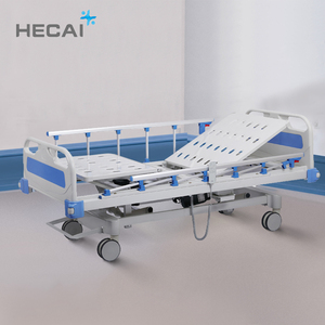 Медицинская кровать Hecai Factory с электроприводом, стальными бортиками, 3 функциями, гарантия 1 год - Product Image 1
