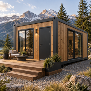 Casa Contenedor Portátil Moderna para Exteriores, de 20, 30 y 40 pies, Casa Modular Prefabricada de Lujo - Product Image 6