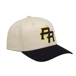 Panero 21K PR Logo Embroidered Canvas Snapback Cap Unisex Baseball <b>Hat</b> 6-Panel Structured Design Spring <b>Summer</b> Fashion Outdoor - Product Image 3