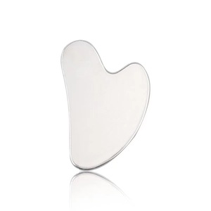 304 Stainless Steel Heart Shaped Gua Sha Board For Facial Massage And Back Beautification - Product Image 5