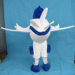 Disfraz <span class=keywords><strong>de</strong></span> Mascota <span class=keywords><strong>de</strong></span> Avión Personalizado para Adultos Unisex con Alas y Gorra, Servicio OEM para Eventos y Fiestas - Product Image 4