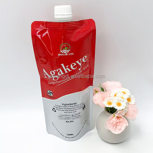 Bolsa de Aluminio Personalizada de 750 ml para Bebidas, con Boquilla, Resistente, para Vino, Whisky, Tequila - Product Image 4
