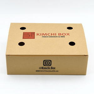 Cajas Ecológicas y Económicas para Pollo Asado y Frito, Cajas de Papel Personalizadas para Aperitivos, Comida para Llevar, Empaque Rápido - Product Image 1