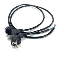 Cordon d'alimentation multi-usage standard UE 10A 0,8m, cordon d'alimentation CA, prise UE 3 broches, longueur personnalisée
