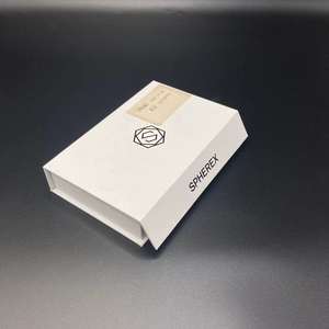 Разумная цена золотой поставщик Картонная белая брендовая Подарочная коробка электронных продуктов с магнитной застежкой - Product Image 2