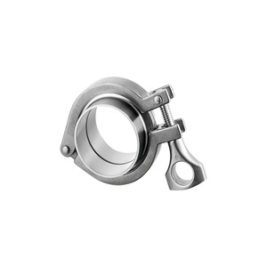 Collier de serrage en acier inoxydable Lufalai DN65-300 métrique pour conduites d'eau potable, d'eau du robinet et de gaz - Product Image 1