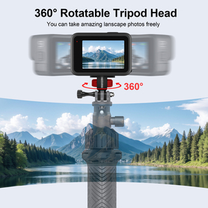 Kit adaptateur de montage de caméra en aluminium de 1/4 pouces pour Insta360 X4 X3 DJI Osmo Pocket 3 <span class=keywords><strong>GoPro</strong></span> 13 12 <span class=keywords><strong>11</strong></span> 10 - Product Image 2