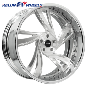 Neue 22/24 Zoll Geschmiedete Aluminium-Legierung Mehrspeichen-Busfelgen Polierte Felgen - Product Image 1