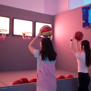Aros de Baloncesto LED Interactivos Pixfi Games para Interiores, Juego Educativo de Baloncesto para Niños, Centro de Juegos - Product Image 4