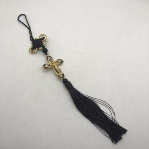 Красивый золотой крест с даймоном и Иисусом для украшения автомобиля, подвесной крест с Иисусом для автомобиля - Product Image 5