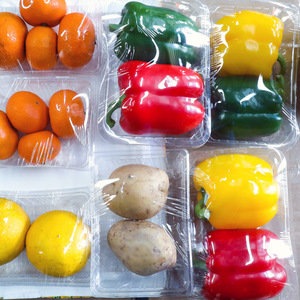 Máquina Semiautomática Eléctrica para Envolver y Empacar con Film Transparente para Vegetales, Alimentos y Carne - Product Image 6