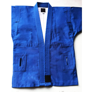 Woosung プロフェッショナル 高品質 カスタムデザイン ユニセックス MMA BJJ 柔術衣 サンボユニフォームセット - Product Image 1