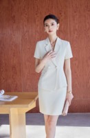 Seragam Resepsi Keunggulan Layanan Wanita Setelan Bisnis Profesional Hotel Resepsionis Pakaian Kerja Perhotelan
