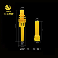 2.5mm-40mm Bec Cap Pour Doypack Emballage Jus Sac Stand Up Poche En Plastique Bec Casquettes